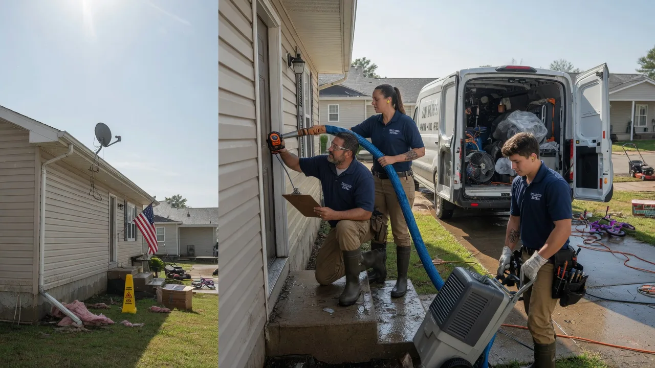 Ceiling Water Damage Restoration in Lickingville, PA near me