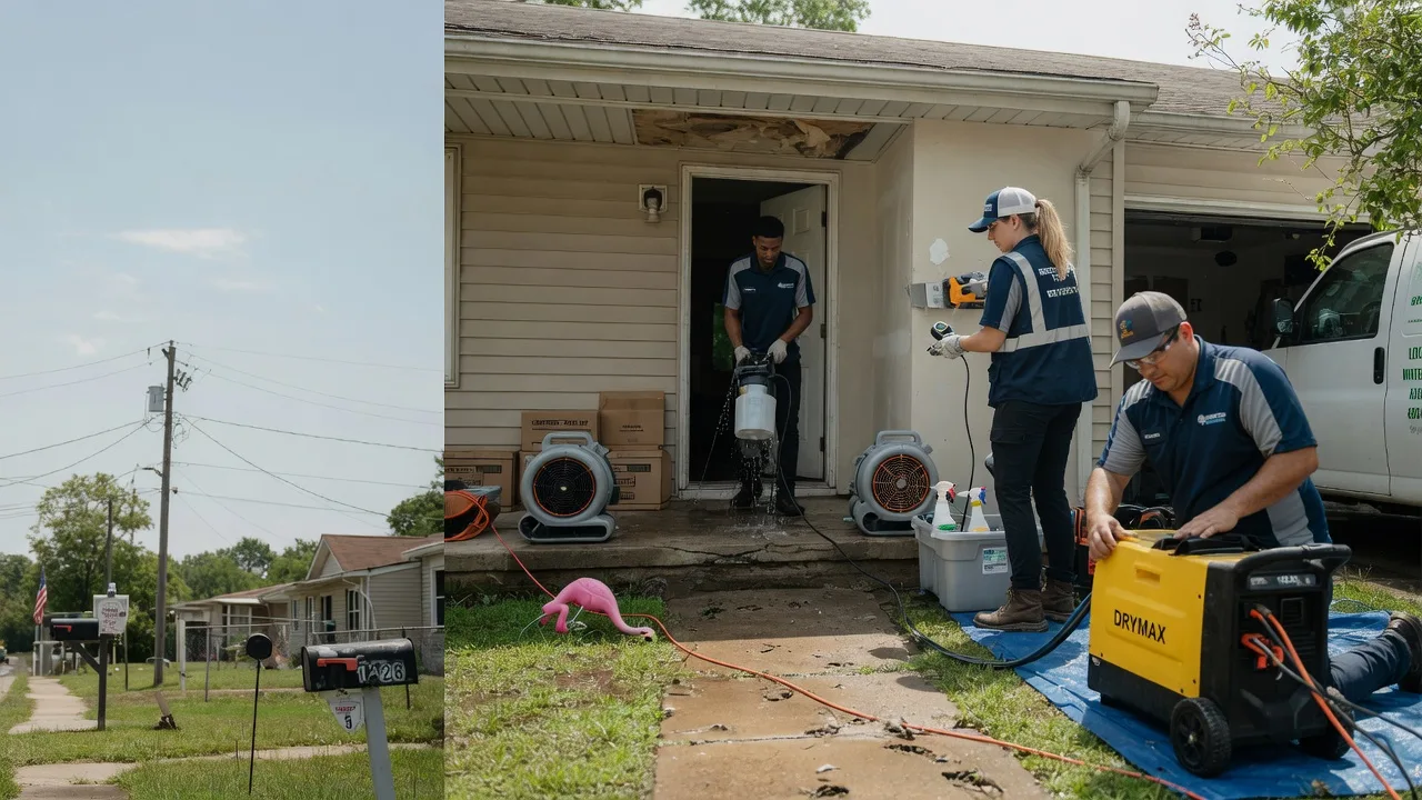 Storm Damage Water Removal in Lickingville, PA near me